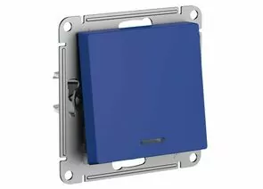 852236 - Systeme Electric AtlasDesign мех. выкл. СУ 1 кл. аквамарин (пл.осн., инд.) ATN001113 (5!) (1)