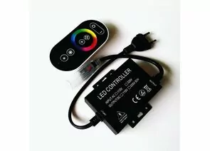 856847 - GENERAL контроллер для гибкого неона RGB 220V 2500W GDC-RGB-2500-R-IP20-220 пульт ДУ 512120 (1)