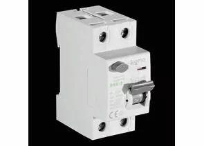 852797 - SIGMA Electric выкл. дифферинциальный (УЗО) ВДТ SHM-2 2P 63A 30мА, тип AC, 6кА, эл. мех. SHM2063030 (1)