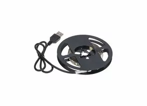 856942 - REXANT LAMPER LED-лента св/д USB-коннектор 5V IP23 60LED/м 2м белый 6500K (цена за бухту) 141-2001 (1)