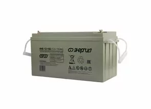 858300 - Энергия Аккумулятор (АКБ) 12-150 AGM, 150Ач, срок службы в буферном режиме 10лет (1)
