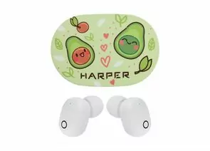 859471 - Наушники HARPER HB-533 avocado (white) H00003103 (1)