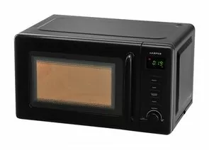 860028 - Микроволновая печь (СВЧ) HARPER HMW-20ST02, 700Вт, 20л, электр.упр., черный H00003363 (1)