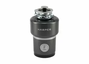 860052 - Измельчитель пищевых отходов HARPER HWD-800D01, 750Вт, 1л.с., 4000об/мин, d=9см, 1,5л, проточный (1)