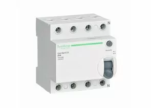 853935 - Systeme electric City9 выкл. дифференц. тока (УЗО) ВДТ 4P 25А 30мА, тип AC, 6кА, эл. мех. C9R36425 (1)