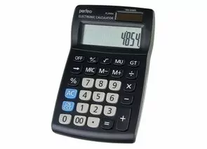 862941 - Perfeo калькулятор PF_B4854, бухгалтерский, 12-разр., черный (1)