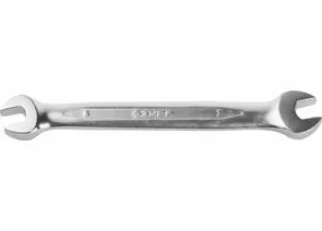 541118 - Ключ ЗУБР ПРОФИ гаечный рожковый, Cr-V сталь, хром.покр. 6х7мм zu27027-06-07 (1)