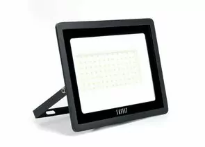 872633 - Saffit прожектор св/д 100W(9000lm) 2835SMD 4000K 4K 185х33х245 черный IP65 SFL90-100 55230 (1)