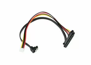 867227 - Кабель питания SATA Cablexpert, XH2.54 4pin+ Sata угл/Sata 7+15pin, 30см, пакет (1)