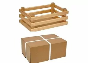 867401 - Ящик деревянный для хранения Polini Home Basket, 30х20х12 см, лакированный (мест 1) (1)