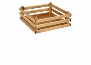 867410 - Ящик деревянный для хранения Polini Home Boxy, 32х32х12 см, лакированный (мест 1) (1)