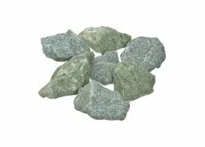 867179 - Камень Хакасский жадеит, колотый, мелкий (40-80мм), 10кг/коробка 33718, Банные штучки (1)
