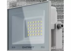 851927 - ОНЛАЙТ прожектор св/д IP65 30W 6500K 6K бел OFL-30-6K-WH-IP65-LED 90135 (1)