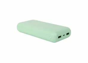 863960 - Perfeo Powerbank COLOR VIBE 20000 mah + Micro usb /In Micro usb /Out USB 1 А, 2.1A/ Mint (1)
