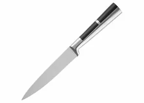 876977 - Нож универсальный PROFI, лезвие 12,7см, цельнометалич со вставкой пластик 106018 Leonord (1)