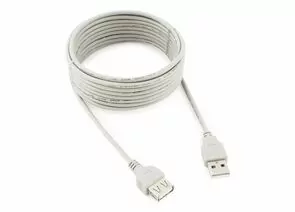 880138 - Кабель USB (A)шт. - USB 2.0 USB (B)шт. Cablexpert AM/BM, медь, 4.5м, пакет 21412 (1)