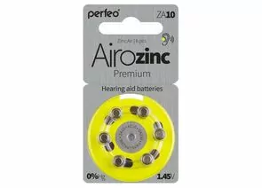 684420 - Элемент питания Perfeo Arizonic Premium ZA10 для слуховых аппаратов BL6 (1)