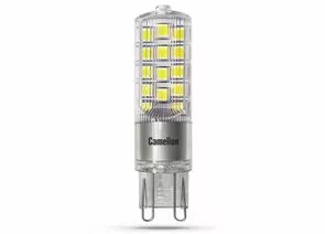 695014 - Лампа св/д Camelion G9 220V 6W(490lm 330°) 4500K 4K прозр. 65x16 пластик LED6-G9-NF/845/G9 (1)