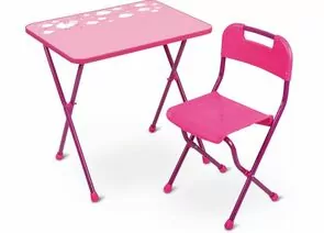709693 - Комплект детский (стол+стул) розовый, КА2/Р Nika (1)