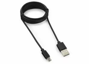 711069 - Кабель USB(A)шт. - microUSBшт. 2.0 Pro Гарнизон GCC-mUSB2-AMBM-1.8M, AM/microBM 5P, 1.8м,черн.,пакет (1)