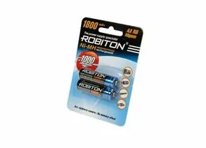 553101 - Аккумулятор Robiton R6 1800mAh Ni-MH BL2, 08790 (1)