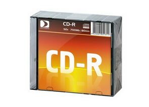 185714 - К/д Data Standard CD-R80/700MB 52x 10 Slim (1)