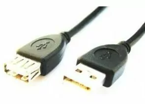 239060 - Кабель USB(A)шт. - USB(A)гн. 1.8 м GOLD Cablexpert CCP-USB2-AMAF-6 (1)