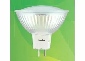 420350 - Лампа св/д Camelion MR16 GU5.3 220V 3W(270lm 100°) 4500K матовая 50x50 стекло LED3-JCDR/845 (1)