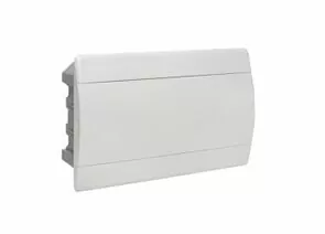 807647 - EKF щит распред. пластик ЩРВ-П-18 SlimBox встраиваемый белый IP41 PROxima sb-v-18w (1)