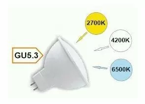 726759 - Ecola MR16 GU5.3 8W 2K/4K/6K с изменяемой цв.темп. 48x50 матов. Premium M2FT80ELC (10!) (1)