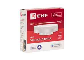 819298 - EKF Умная лампа GX53 Connect RGBW Wi-Fi (1)