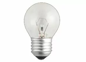 165948 - Лампа накаливания JAZZWAY P45 E27 40W шар прозрачная (1)