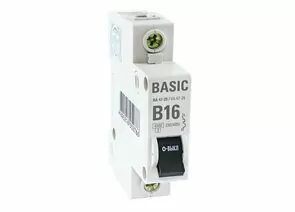 676343 - EKF Basic автоматический выкл. ВА47-29 1P 6А хар-ка B 4,5кА mcb4729-1-06-B (1)