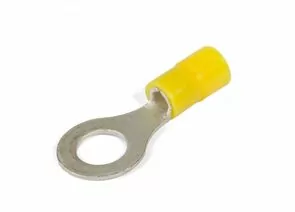 869312 - КВТ наконечник кольцевой изолированный НКИ(н) 6,0-6 желтый (уп.100шт, цена за шт) 57913 (1)