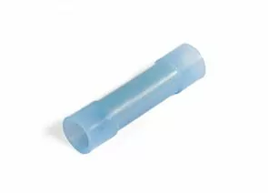 869429 - КВТ гильза соединительная изолированная ГСИ(н) 2,5 (1-2,5мм2) синий (уп.100шт, цена за шт) 57923 (1)