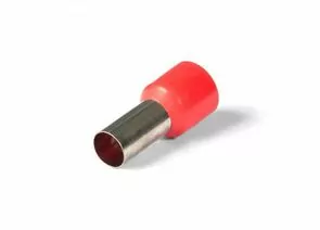 869570 - КВТ наконечник штыревой втулочный изолированный НШВИ 35-16 красный (уп.100шт, цена за шт) 79454 (1)