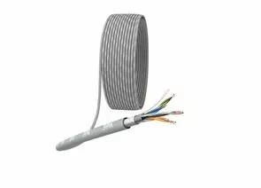 873743 - ЭРА SIMPLE кабель витая пара F/UTP (FTP) 4х2х24 AWG Cat5e CCA, 305м (цена за м) (1)