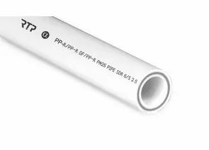 864448 - РосТурПласт Труба PP-R PN 25 DN 20х3,4,полипр,армир.стекл,длина 2м,ГОСТ(25шт-50м/цена/м),белый,14152 (1)