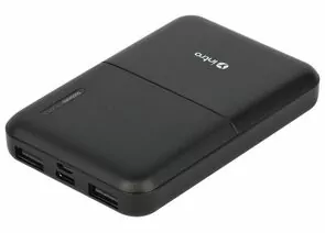 887063 - Intro USB зарядки для мобильных устройств ZX50 Power bank 5000mAh, microUSB, Type-C, черный 55896 (1)