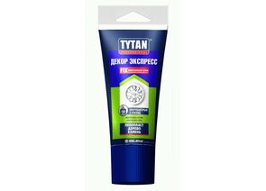 859507 - Tytan (Титан) Professional клей монтажный Декор Экспресс, белый 210г, туба, арт.16165 (1)