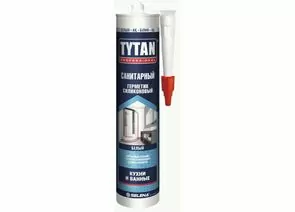 861126 - Tytan (Титан) Professional герметик силиконовый санитарный белый 280мл, арт.17438 (1)