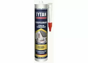 863951 - Tytan (Титан) Professional герметик силиконовый универсальный прозрачный 280мл, арт.17407 (1)