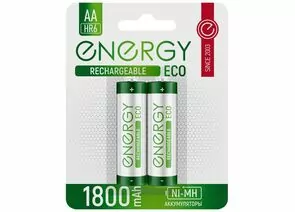 889276 - Аккумулятор Energy Eco NIMH-1800-HR6/2B (АА) (цена за шт, мин 2 шт) 104988 (1)