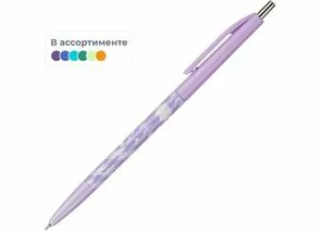 889746 - Ручка шариковая автомат. M&G Lavender0,38,масл,син,ассABP861712238GKC Арт.1545296 (1)