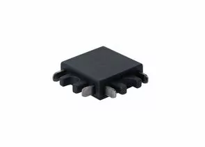 875816 - ARTELAMP коннектор для шинопроводаV магн.трек. 24x7x24 черн. RAPID-ACCESSORIES A613606L (1)
