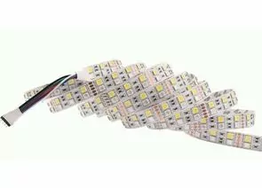 887743 - General лента св/д 12V 28.8W/m 120led/m IP20 6500K RGBW+6K интер 5м двухряд (уп5м,цена за уп)503812 (1)