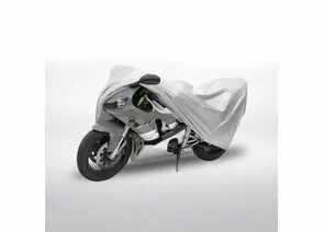 894973 - REXANT Чехол-тент на мотоцикл, размер M 89x120x203см, полиэстр, серый 80-0310 (1)