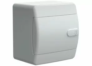 895043 - IEK UNION Compact бокс (корпус) пластик. ЩРН-П- 4 мод. навесной, белая дверь IP41 (1)