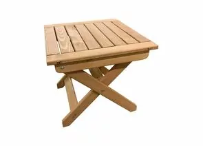 891545 - Стол раскладной деревян сосна (цвет дуб) Д500хШ500хВ500мм G-013-OAK DYATEL (1)