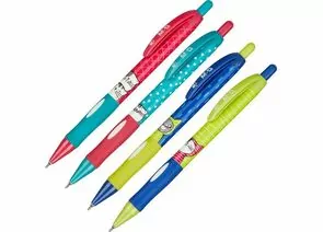 891639 - Ручка шариковая автоматическая M&G So Many Cats синяя (толщина линии письма 0.35 мм) Арт.1545290 (1)